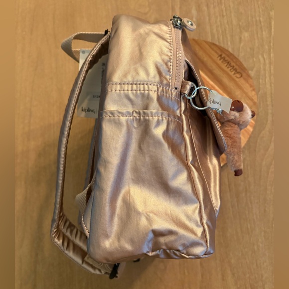 Kipling Matta Up Backpack in Quartz Metallic Gold (KI2061 3IT) NWT main image 11